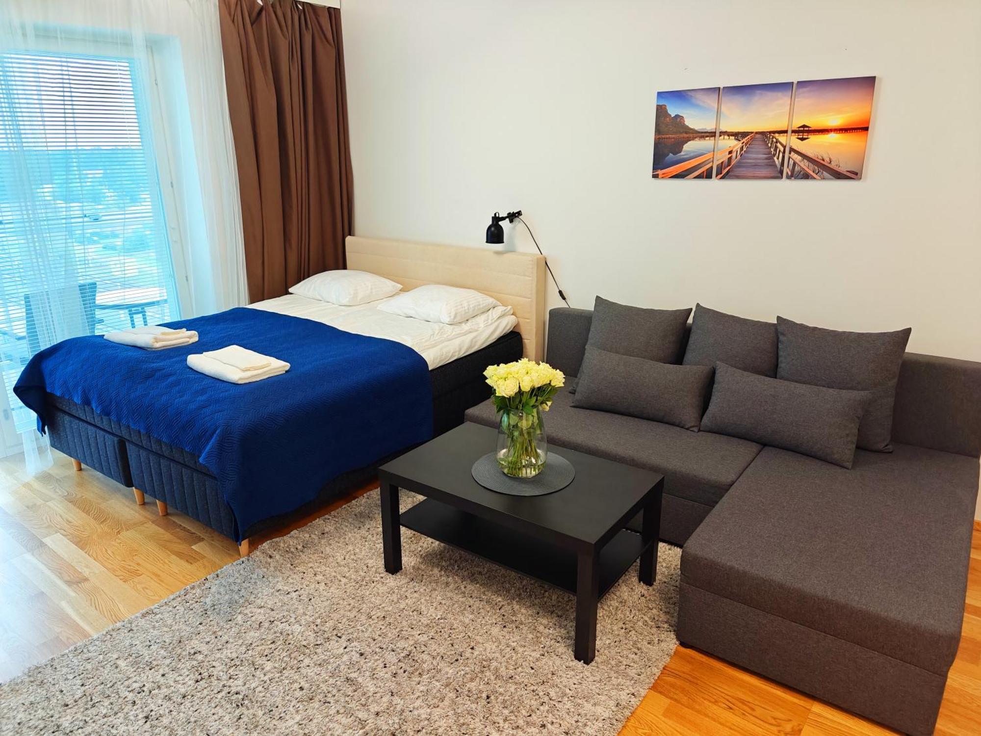 City Center 1R Studio With Perfect View, Parking Oulu Exterior photo