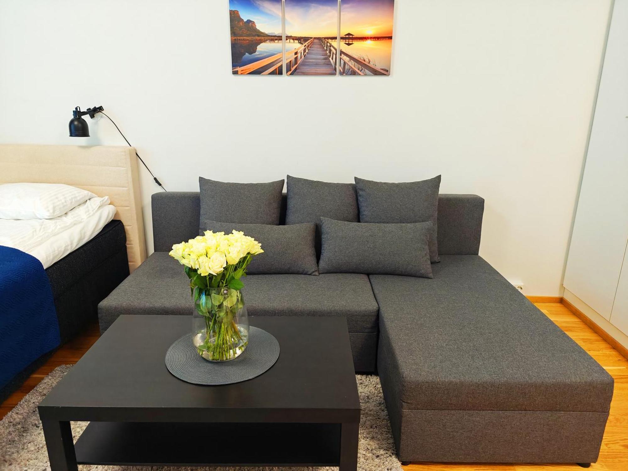 City Center 1R Studio With Perfect View, Parking Oulu Exterior photo